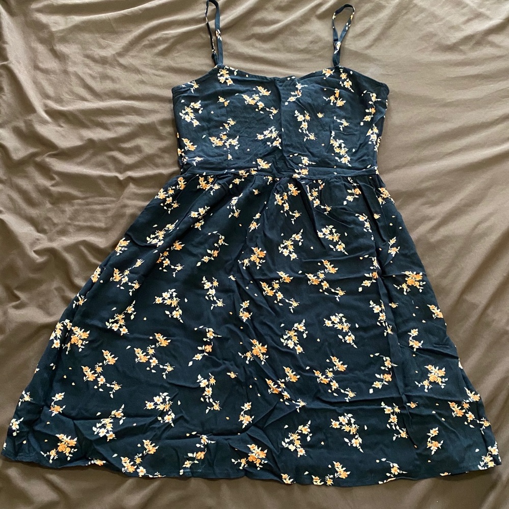 Floral mini dress